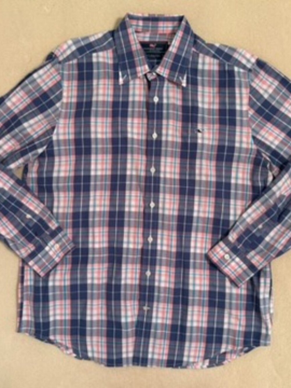 Vineyard Vines L slim fit whale shirt